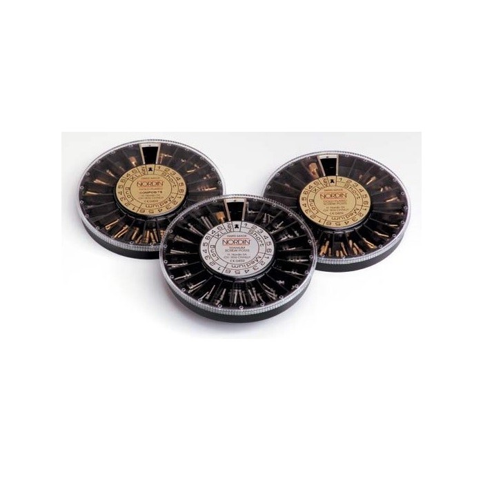 Wkłady koronowo korzeniowe pozłacane ass 120 szt. Nordin