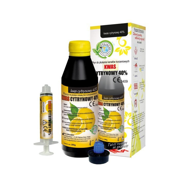 Kwas cytrynowy 40% 200g