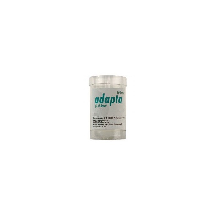 Adapta - krążki foliowe 0,6 mm 100 szt.