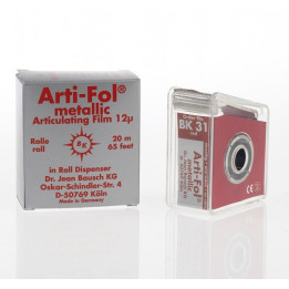 Kalka Arti-Fol Metallic Shimstock 12µ BK31 czerwona