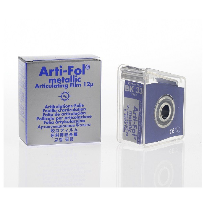 Kalka Arti-Fol Metallic Shimstock 12µ BK33 niebiska