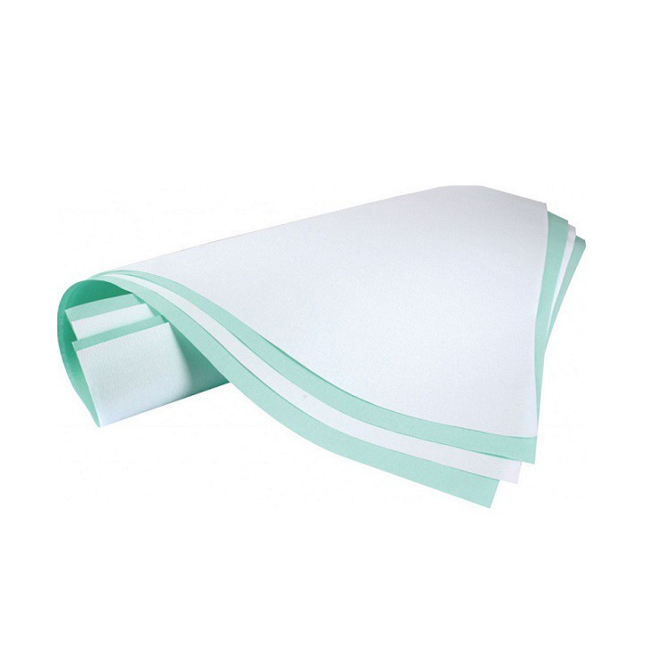 Papier krepowany zielony do sterylizacji 500x500mm /50szt.