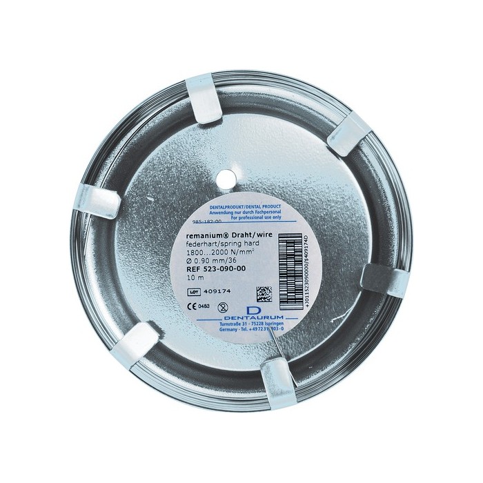 Drut Remanium okrągły spr.-twardy 0,70mm (30m) 523-070-00