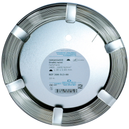 Drut Remanium półokrągły spr.-twardy 1,3mm x 0,65mm (10m) 308-513-00