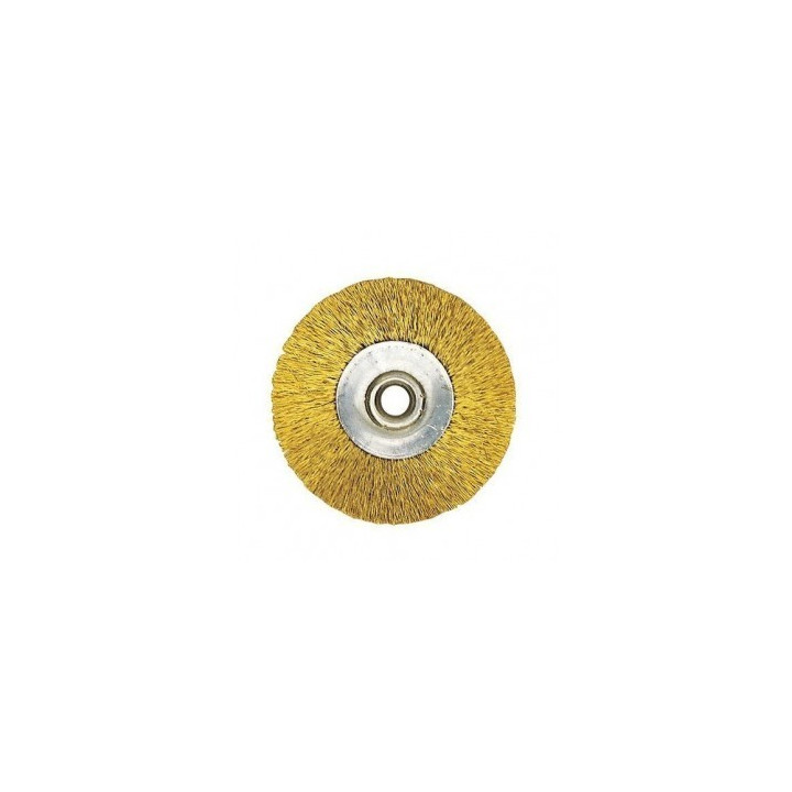 Szczotka Mosiężna Niemontowana 126/21mm Polirapid