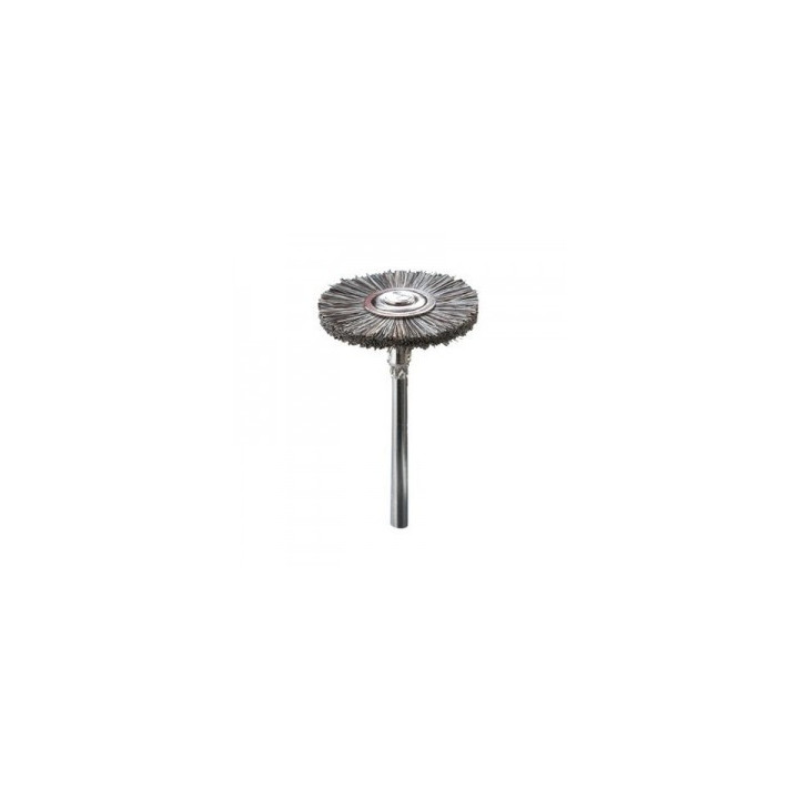 Szczotka Brązowa Ekstra Twarda Montowana 114/21mm Polirapid