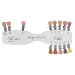 IPS Style Ceram Shade Guide Gingiva Solution - kolornik