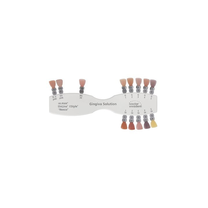 IPS Style Ceram Shade Guide Gingiva Solution - kolornik