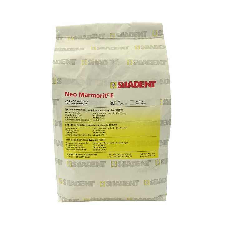Neo Marmorit E 5kg Siladent - gips ekspansyjny