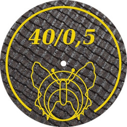 Tarcza zbrojona Motyl 40/0,5 BF