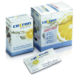Cetron proszek 15g - Preparat do pielęgnacji protez, szyn i aparatów ortodontycznych.