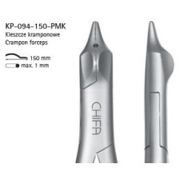 Klezcze kramponowe uniwersalne Chifa KP-094-150-PMK