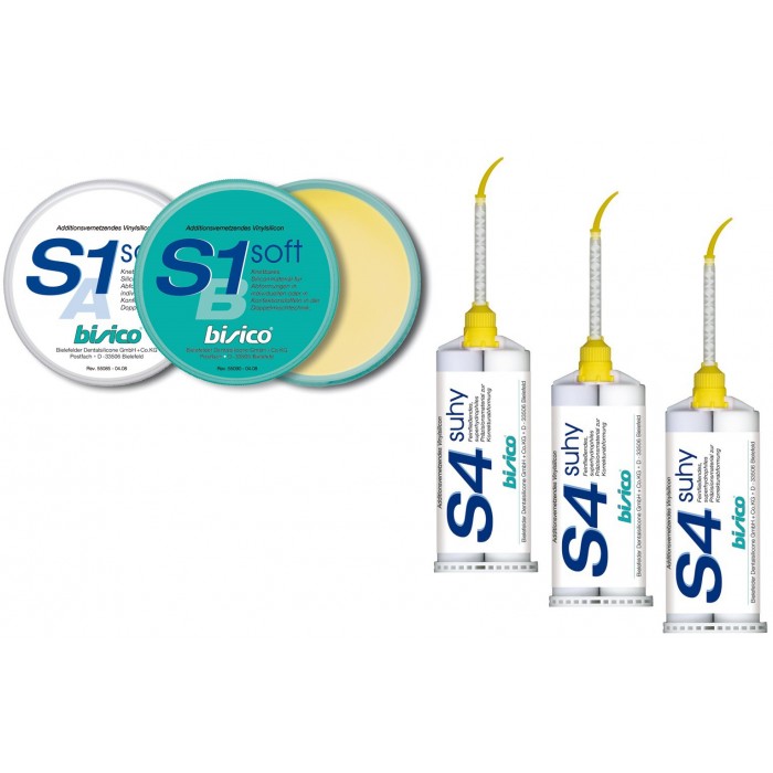 Bisico S1 Soft 2x300ml + Bisico S4 Suchy 3x50ml