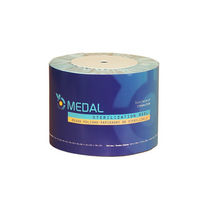 Rękaw foliowo-papierowy do sterylizacji Medal 150mm x 200m