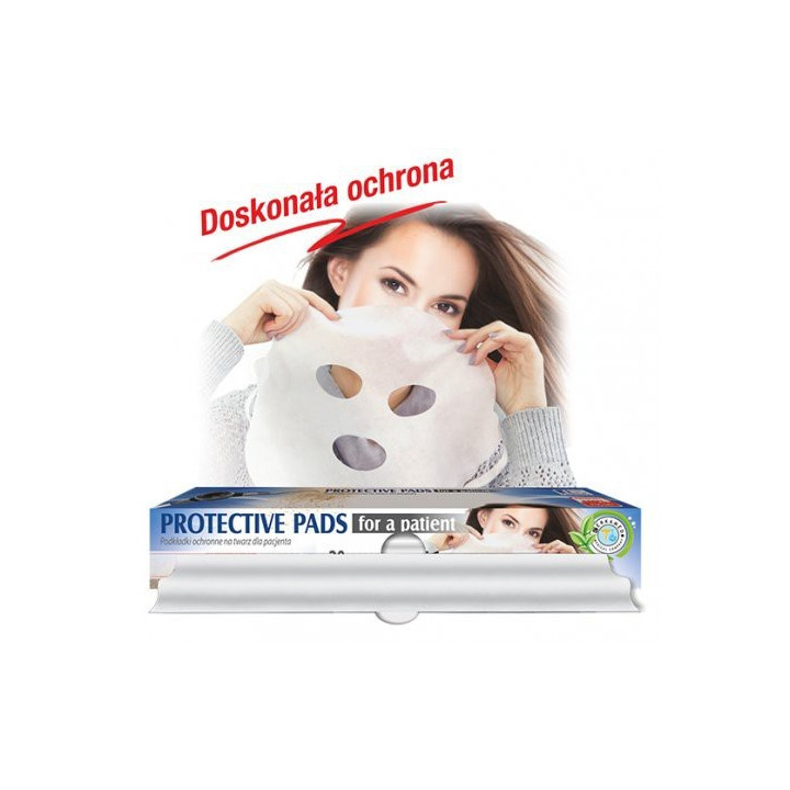 Podkładki ochronne na twarz dla pacjenta