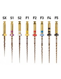 ProTaper Universal - maszynowe narzędzia niklowo-tytanowe 6szt.