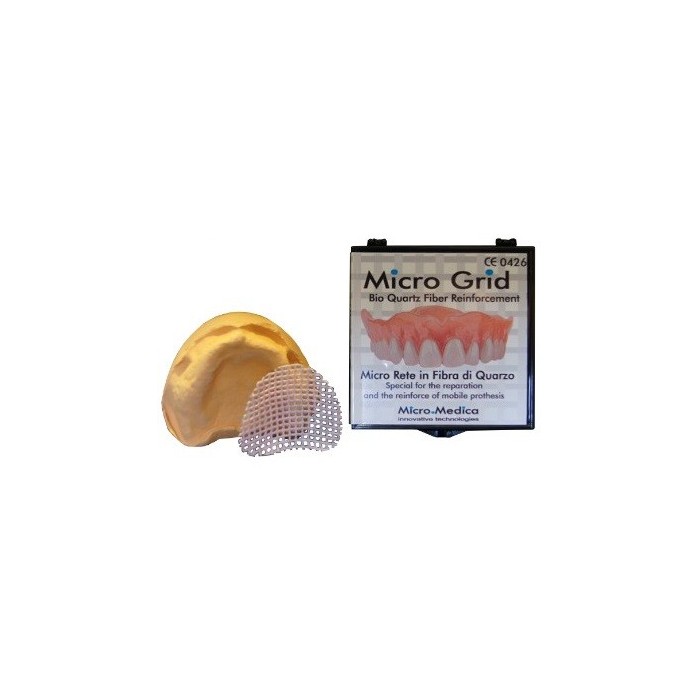 MICRO GRID S 0,45mm 6x6cm światłoutwardzalna siatka wzmacniająca