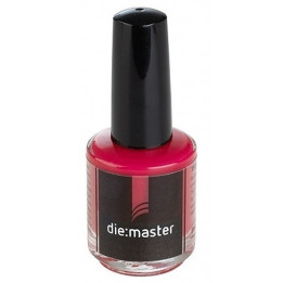 Lakier dystansowy die:master red 15ml 15µm