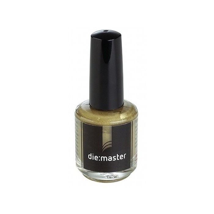 Lakier dystansowy die:master gold 15ml 13µm