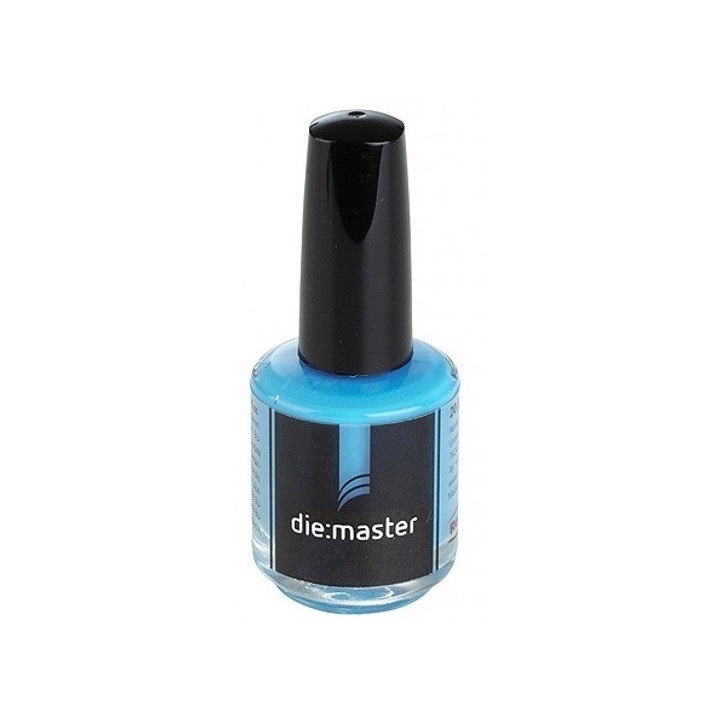 Lakier dystansowy die:master blue 15ml 20µm