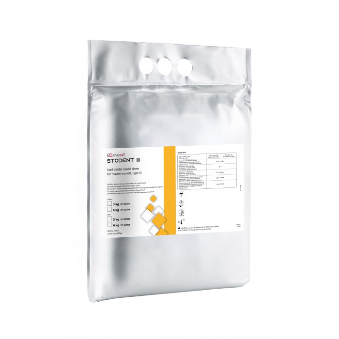 Gips III klasy Stodent żółty 3kg