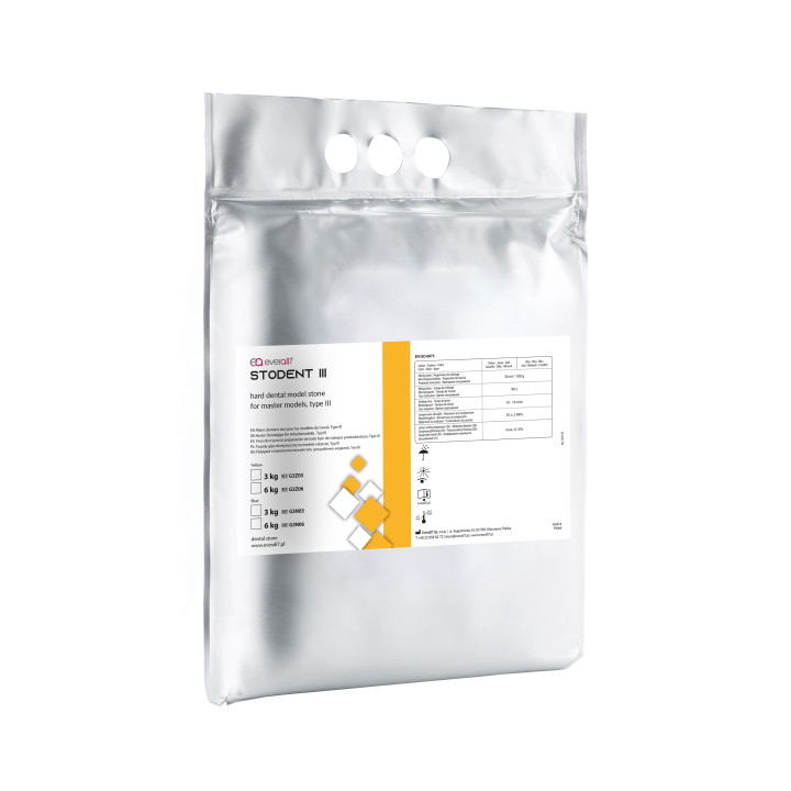 Gips III klasy Stodent żółty 3kg