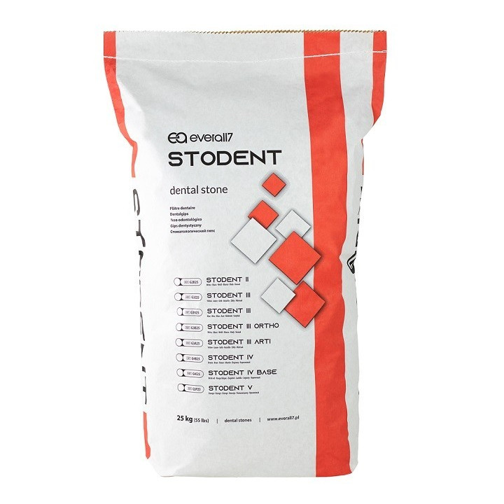 Gips III klasy Stodent żółty 25kg