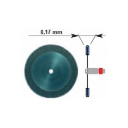 Separator diamentowy dwustronny