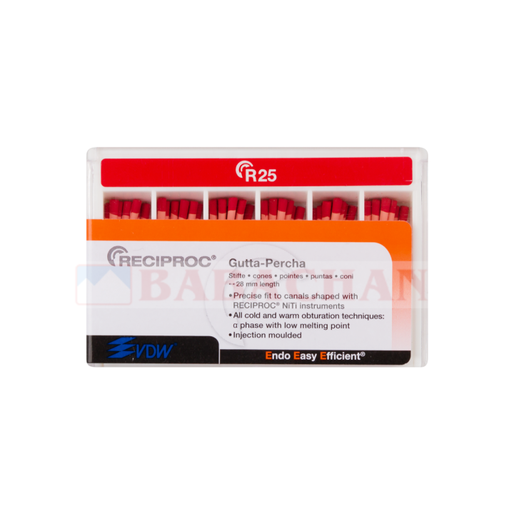 GUTAPERKA RECIPROC R25 VDW.