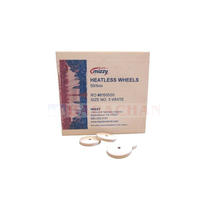 Kamienie Mizzy Heatless białe KEYSTONE