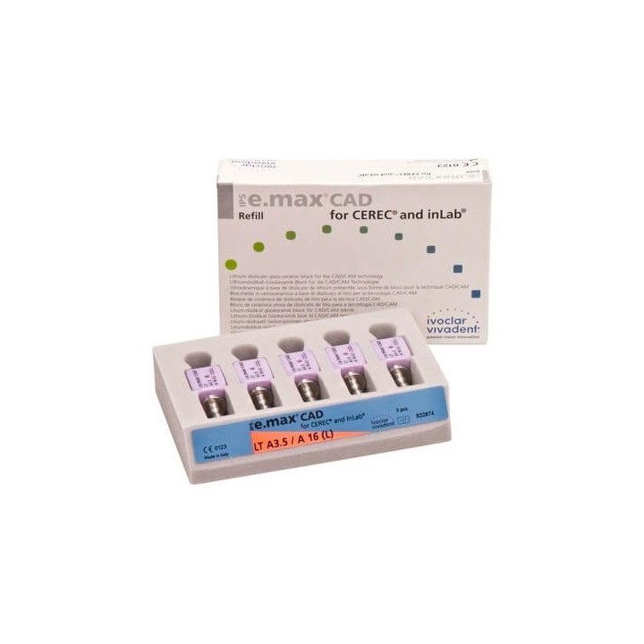 IPS e.max CAD CEREC inLab LT C16 5szt.