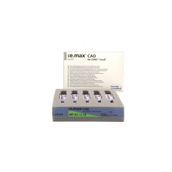 IPS e.max CAD CEREC inLab MT C14 5szt.