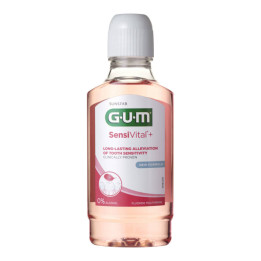 GUM SensiVital+ Płyn do płukania jamy ustnej przeciw nadwrażliwości zębowej 300ml