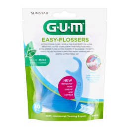 GUM EASY-FLOSSERS niciowykałaczki 30szt
