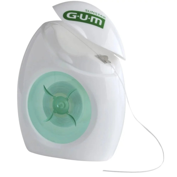GUM FINE FLOSS Nić do zębów woskowana 55m