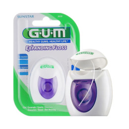 GUM EXPANDING FLOSS Nić do zębów pęczniejąca 30m