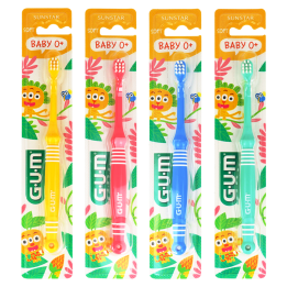 GUM BABY 0+ Soft Szczoteczka do zębów 0-2