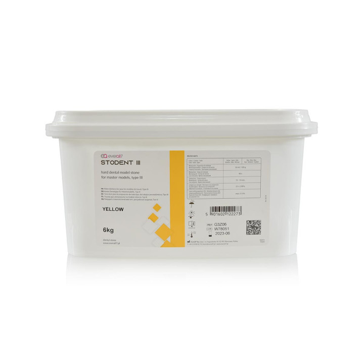 Gips III klasy Stodent żółty 3kg