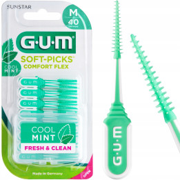 GUM SOFT-PICKS MINTY COMFORT FLEX szczoteczki międzyzębowe 40szt