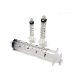 Strzykawka 3-częściowa LUER LOCK - 100 szt. 5 ml.
