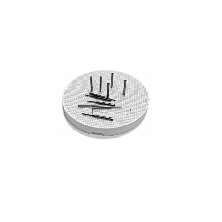 Podstawka porcelanowa z pinami metalowymi