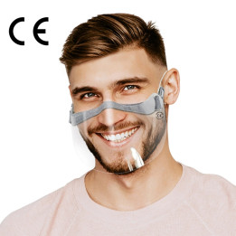 FACE SHIELD Maska na usta i nos 2szt.