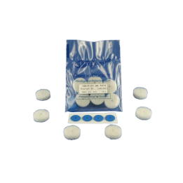 Szczoteczka z tworzywa biała Fleece Ø23mm 6szt.