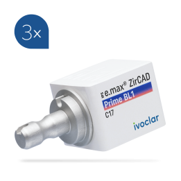 NOWOŚĆ IPS e.max ZirCAD Prime C17/3 IVOCLAR