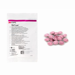 3M SOF-LEX Diamentowe spiralki do polerowania różowe 5091 15szt