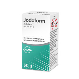 Jodoform używany jest do leczenia kanałowego zębów