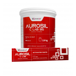 Aurosil C Lab 85 2,6kg + Activator Paste 60ml Everall7